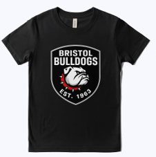 Bristol Bulldogs Adult Cotton Short Sleeve