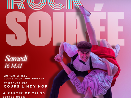 SOIRÉE ROCK SAMEDI 16 MAI 2026