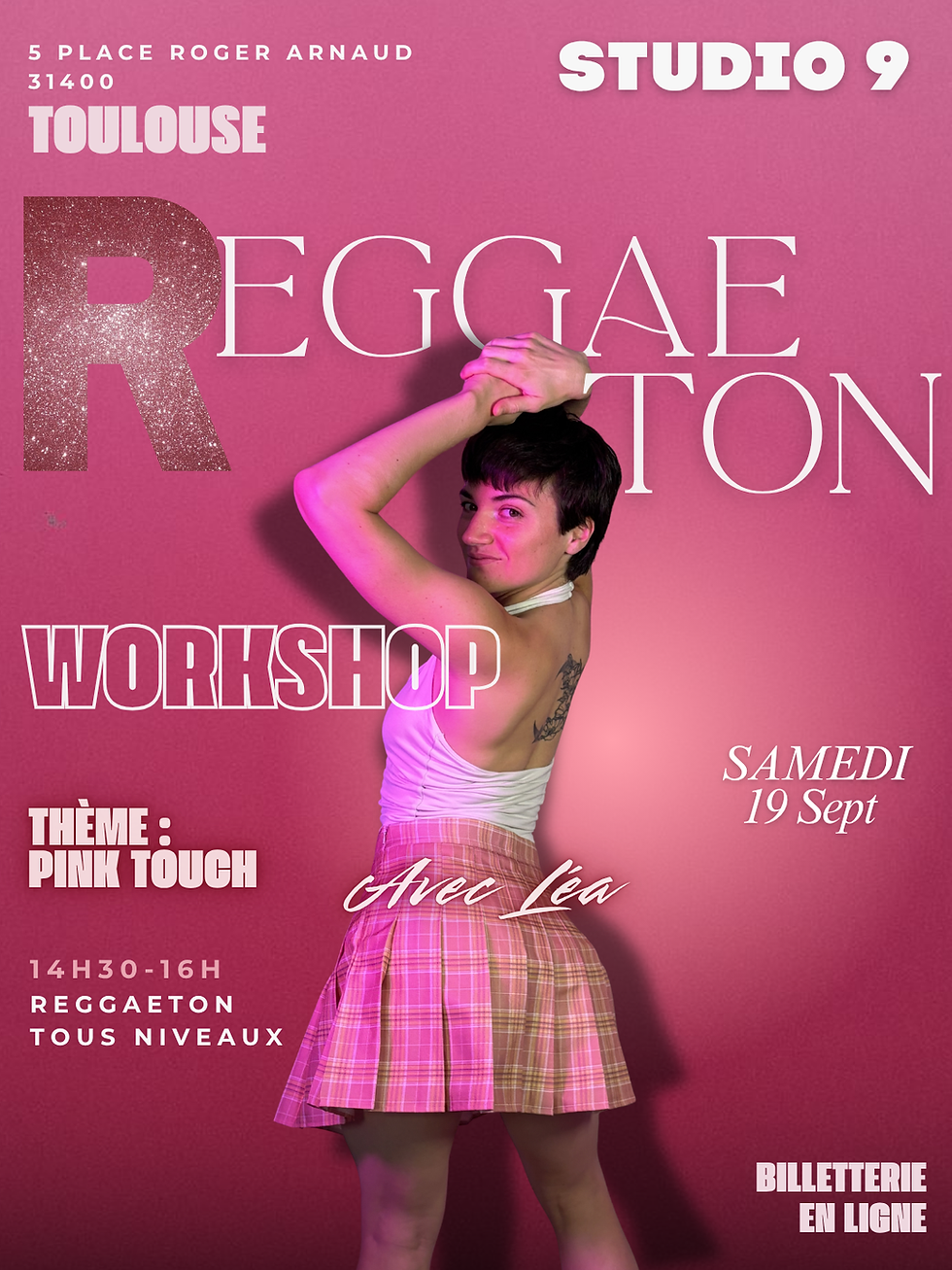 Workshop Reggaeton avec Léa - samedi 19 septembre
