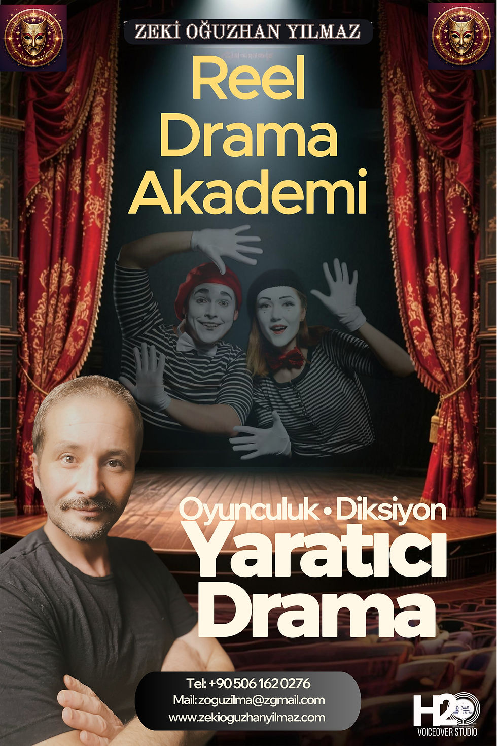 Ritim, Beden ve Oyunculuk Tek Bir Eğitimde Buluşuyor!