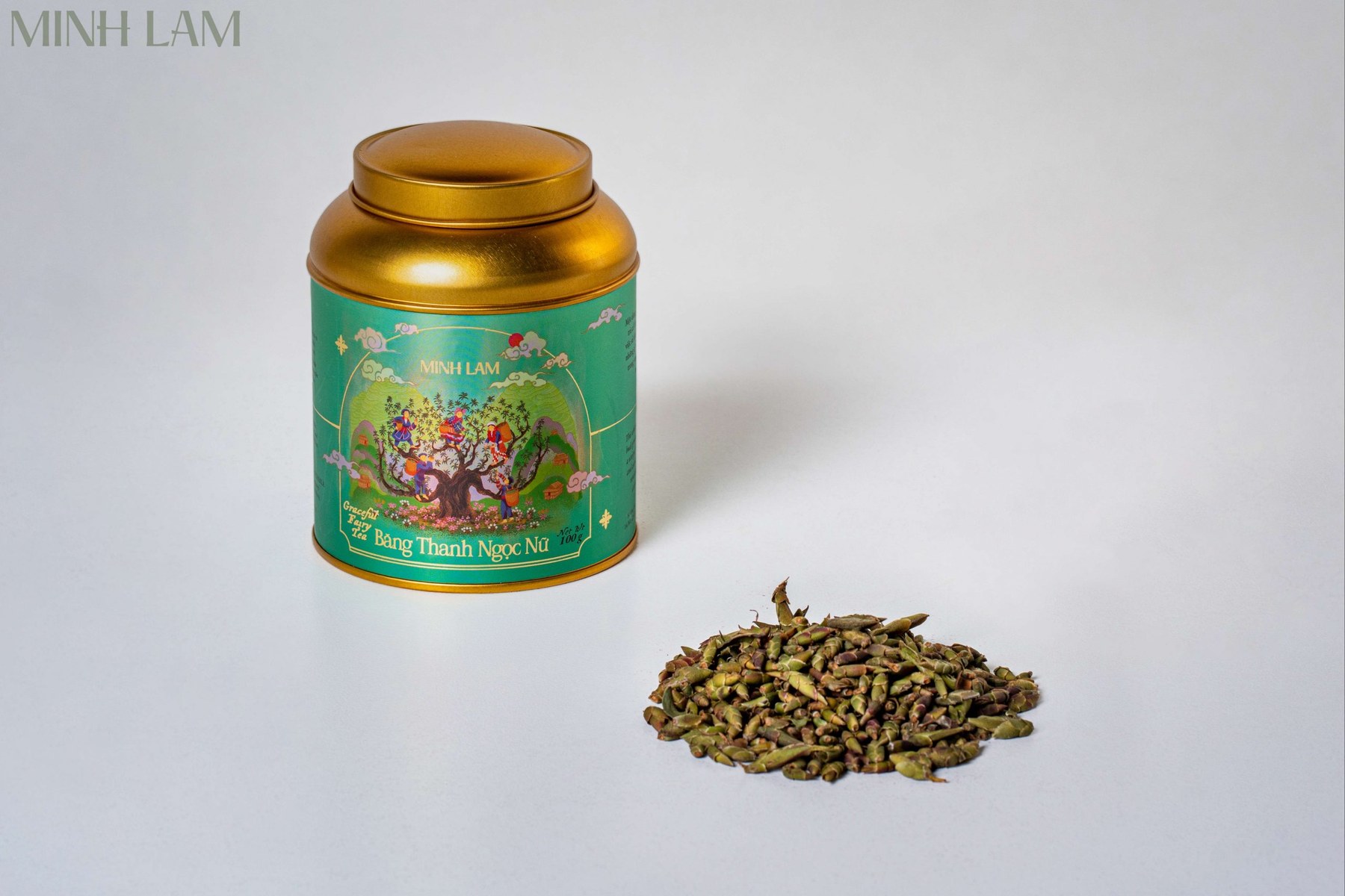 One story, from tea tin to teahouse.