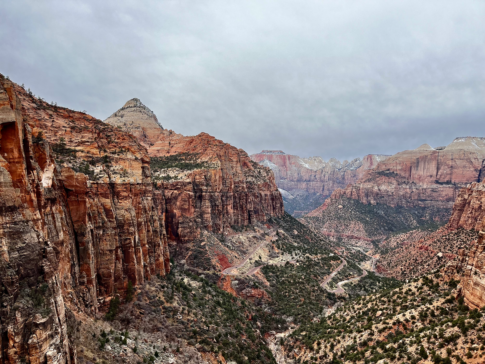 Zion National Park overlook