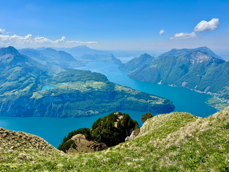 Take the gondola up to Stoos, car-free, mountain village.