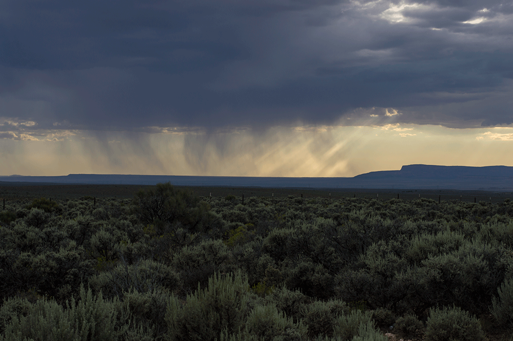 Falling Clouds in