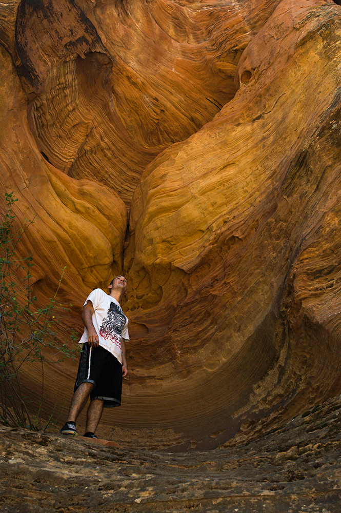 Dan Looking Up in