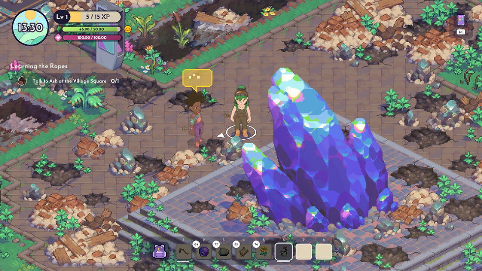 The Frostfall shard in Moonfrost