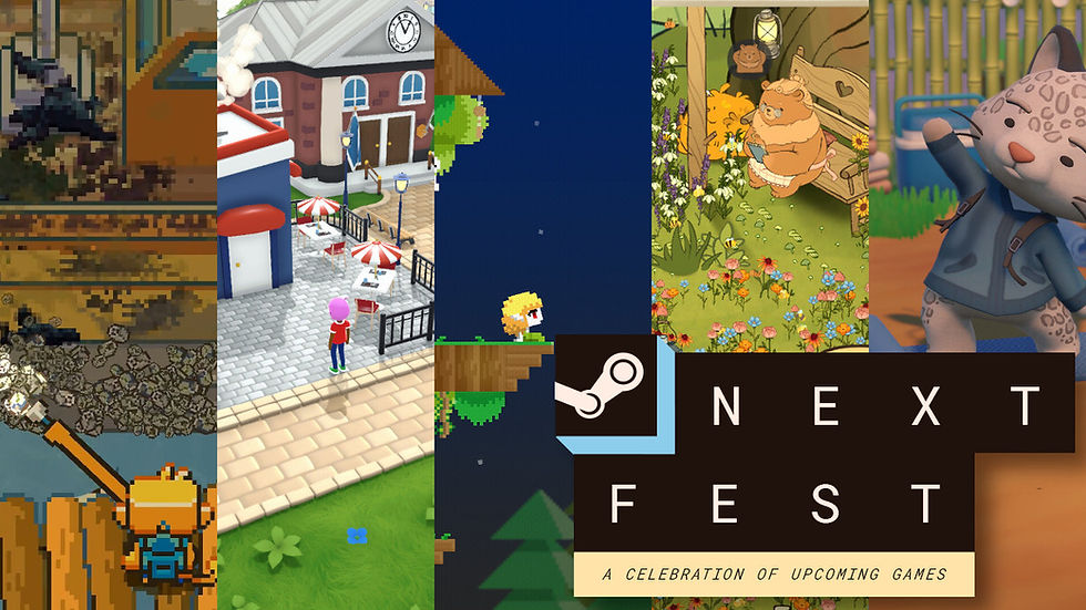 Selection of cozy games in Steam Next Fest October 2026