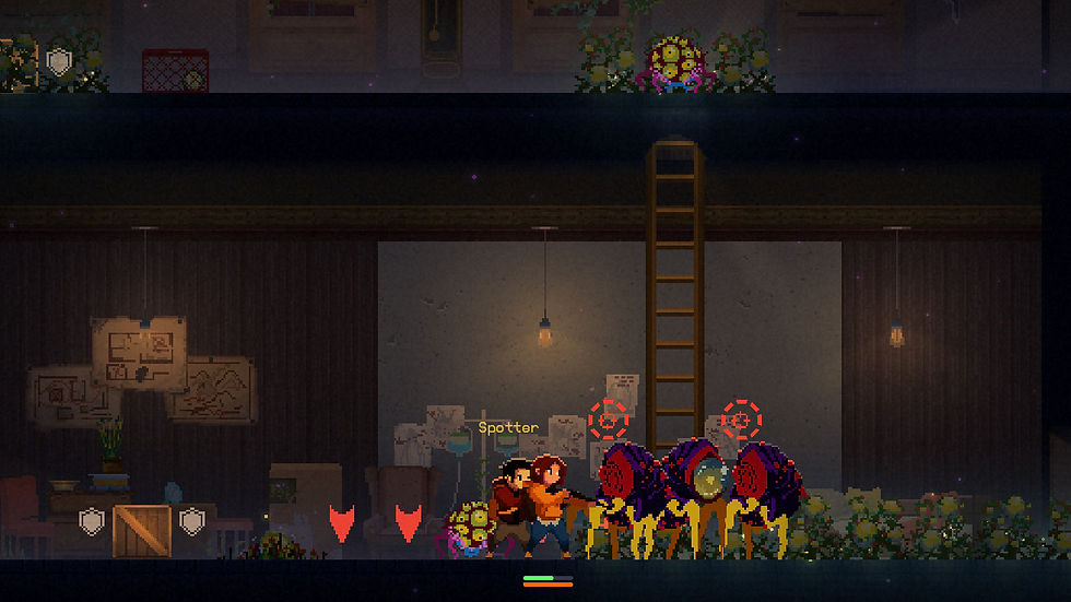 In a tough spot in a battle in Nightbound