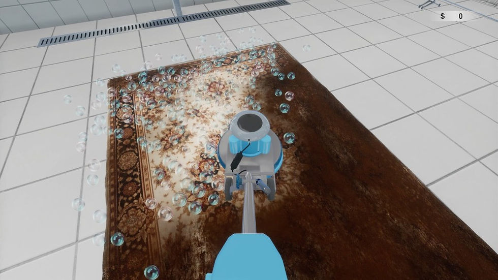 Screenshot from Carpet Cleaning Simulator