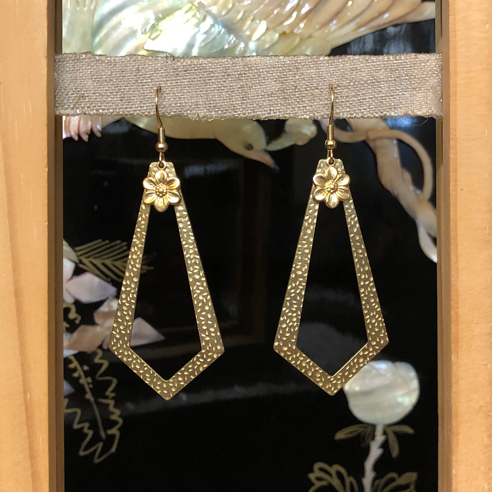 Thumbnail: “Floral Flirt” Dangle Earrings 