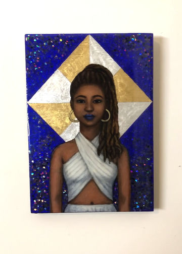 Thumbnail: “Quintessence” Original Acrylic & Mixed Media Painting