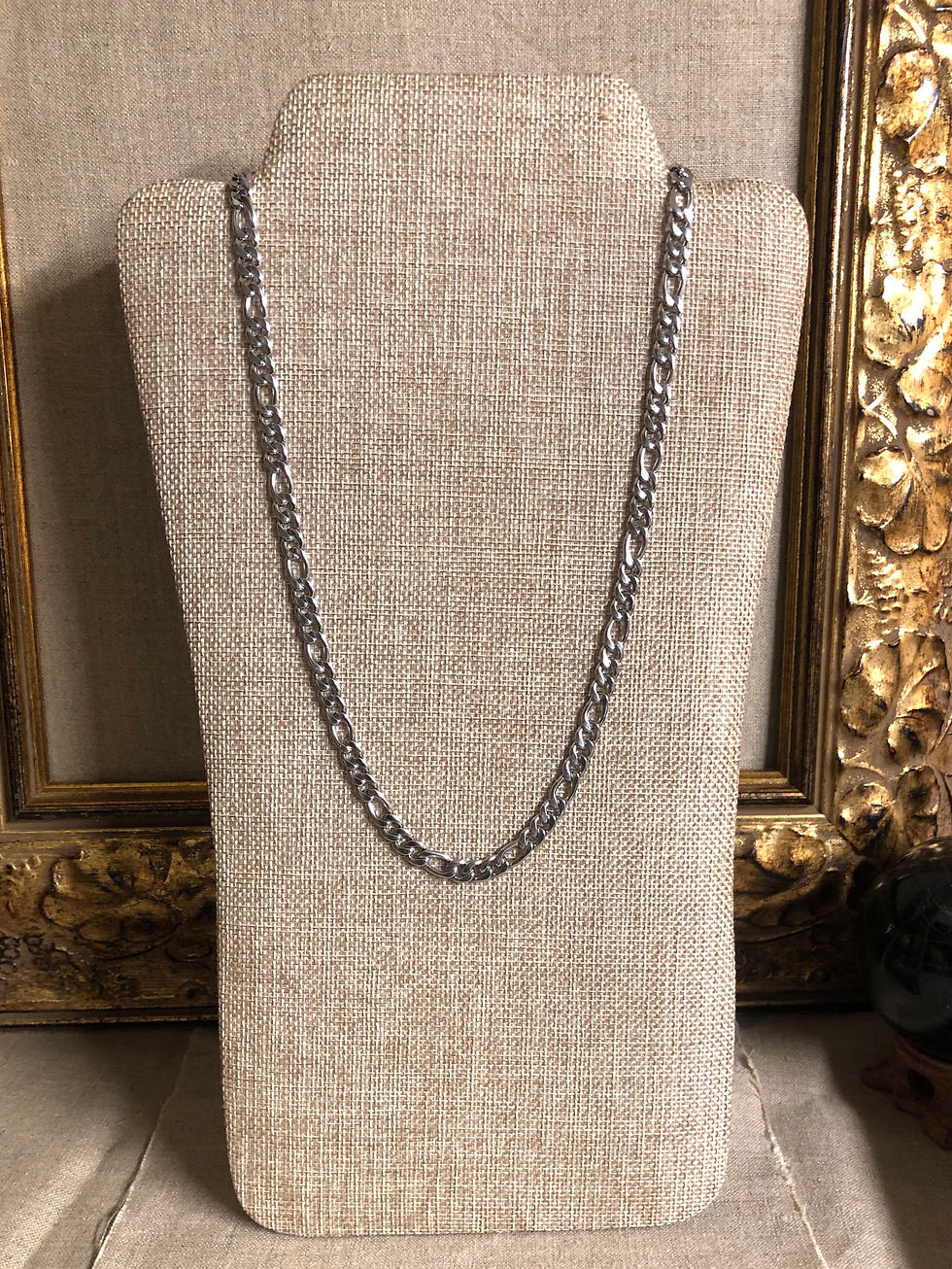 Thumbnail: Stainless Steel Figaro Chain  