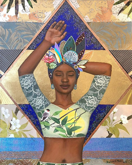Wanderlust painting, copyright Stephanie Kiah