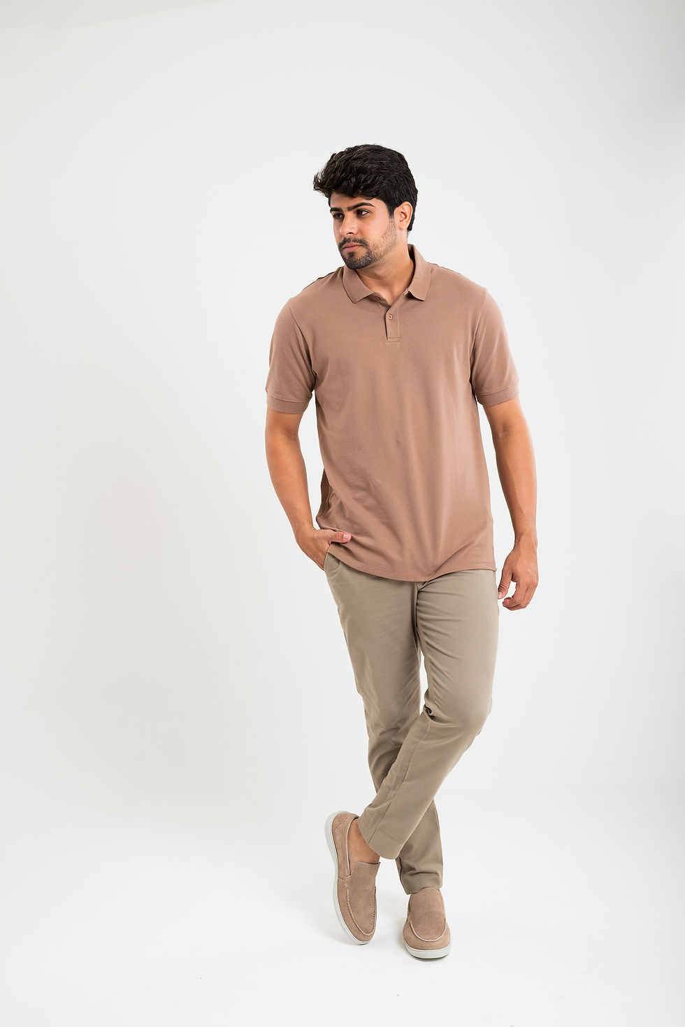 Miniatura: Camisa Polo - Marrom