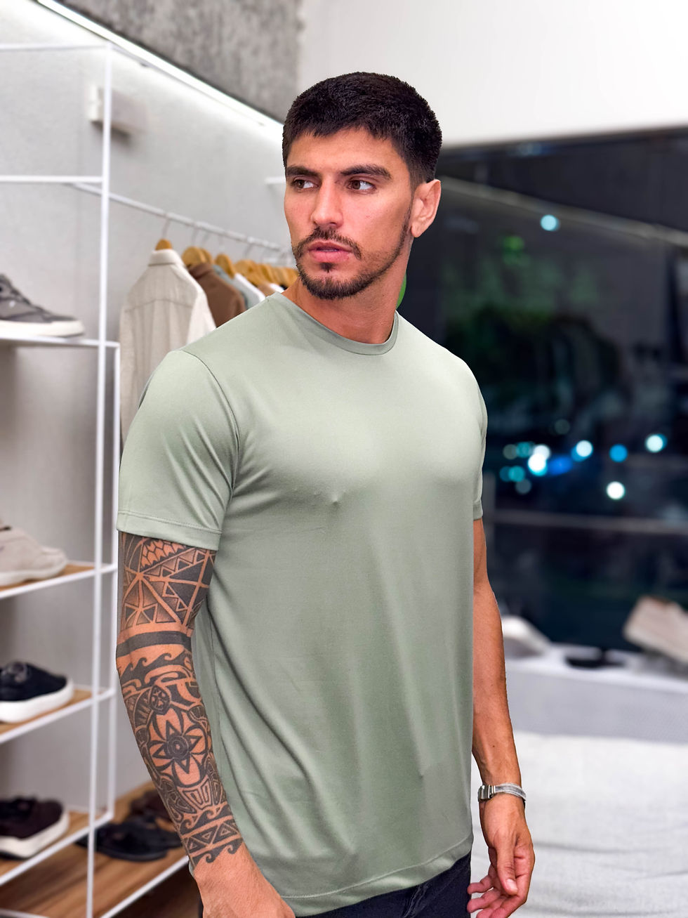 Miniatura: Camisa Velutato - Verde Musgo