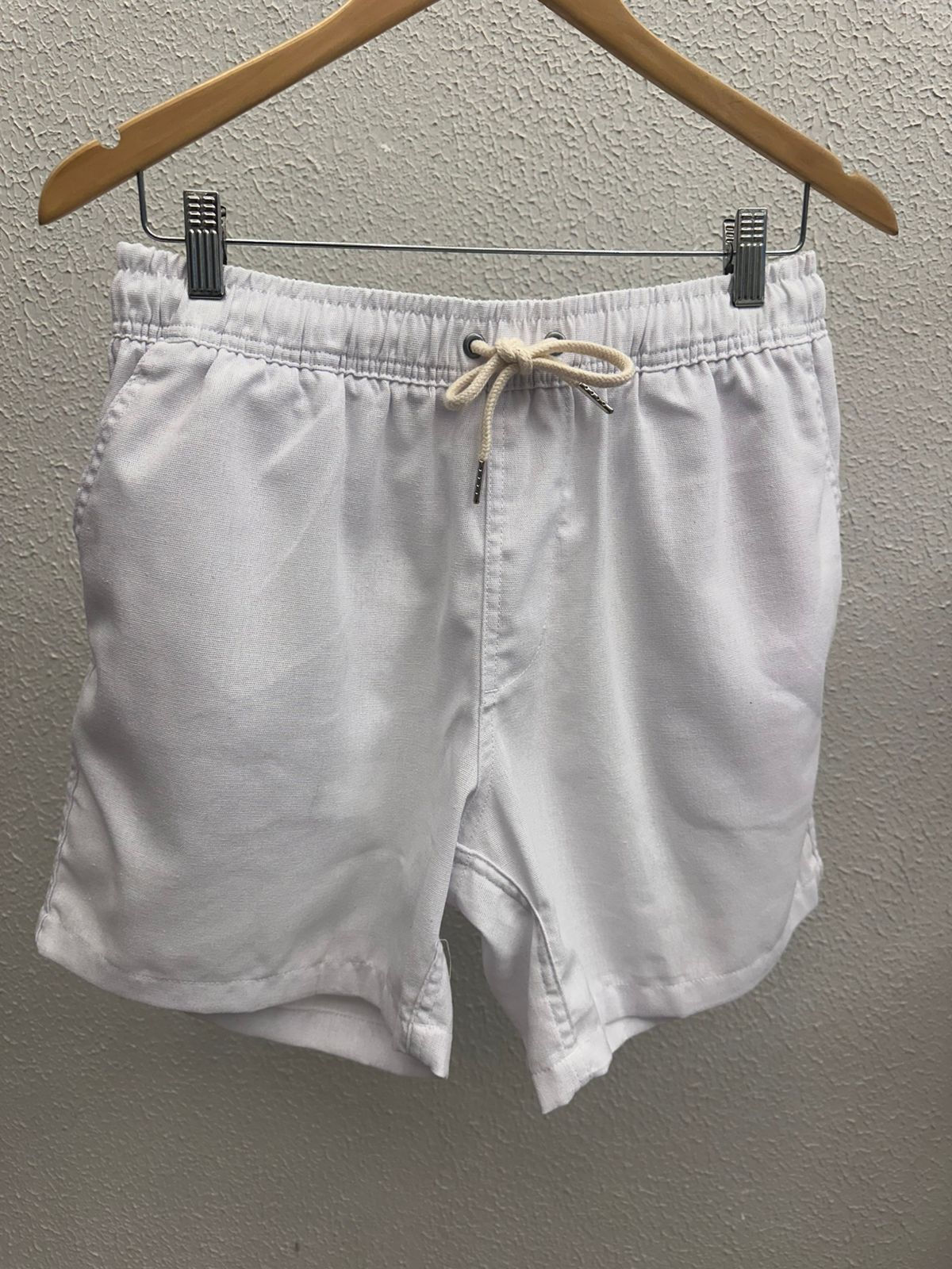 Short de Linho - Branco