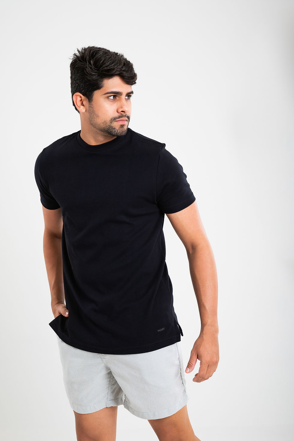 Camisa Suedine - Preto