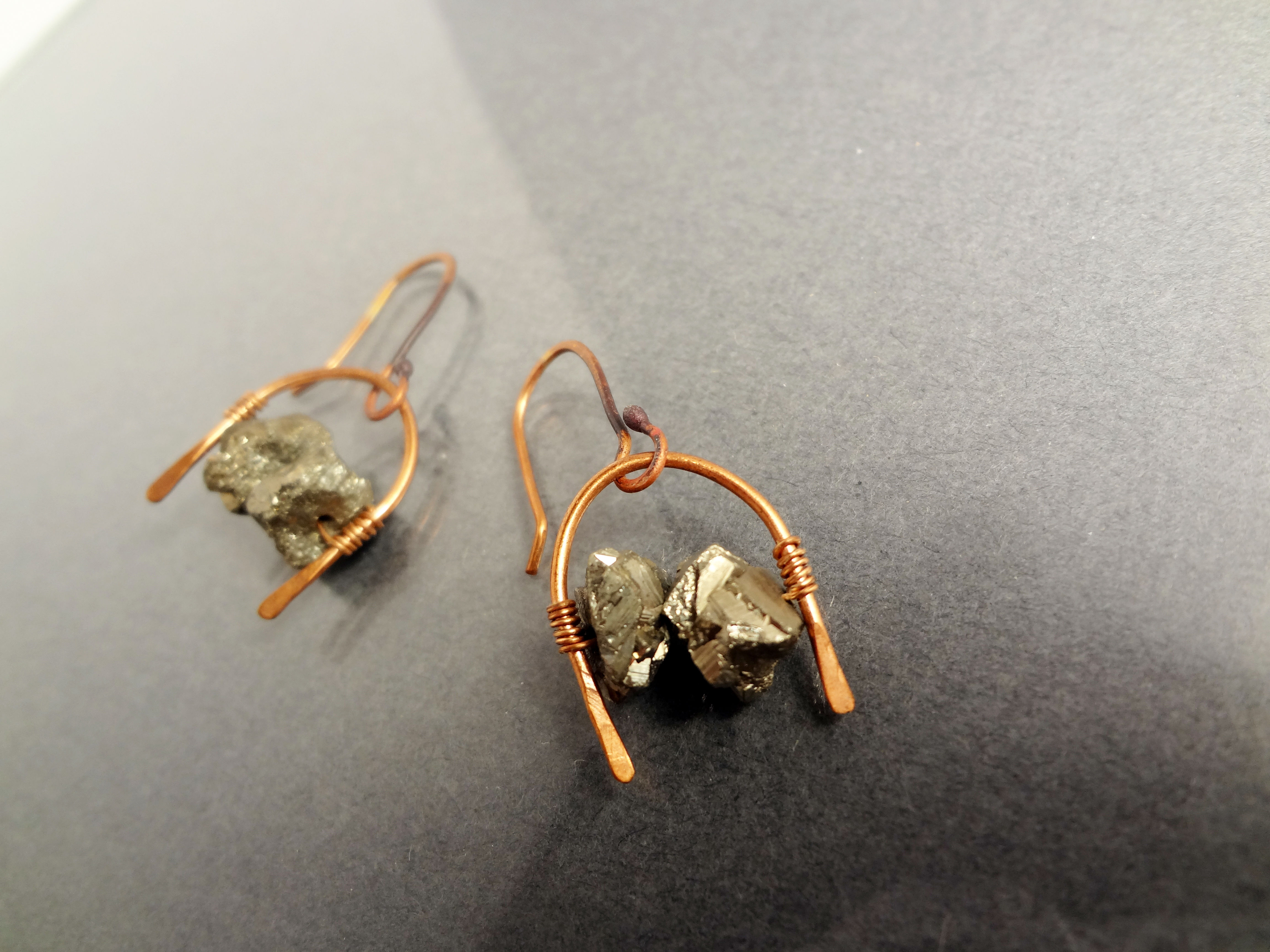 Pyrite Earrings