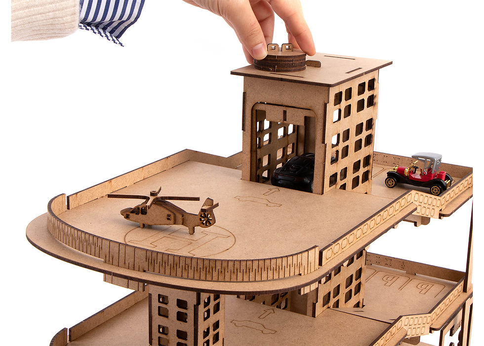 Küçük resim: Asansörlü Otopark