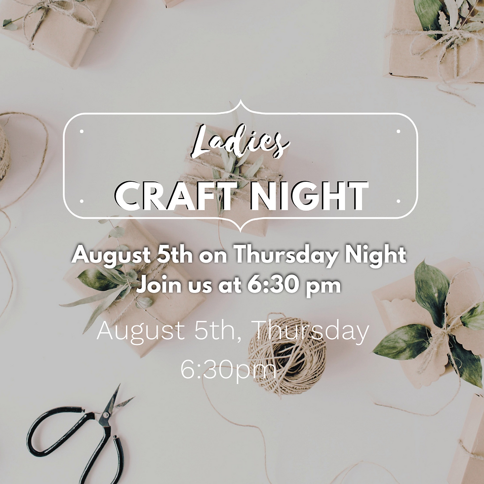 Ladies Craft Night