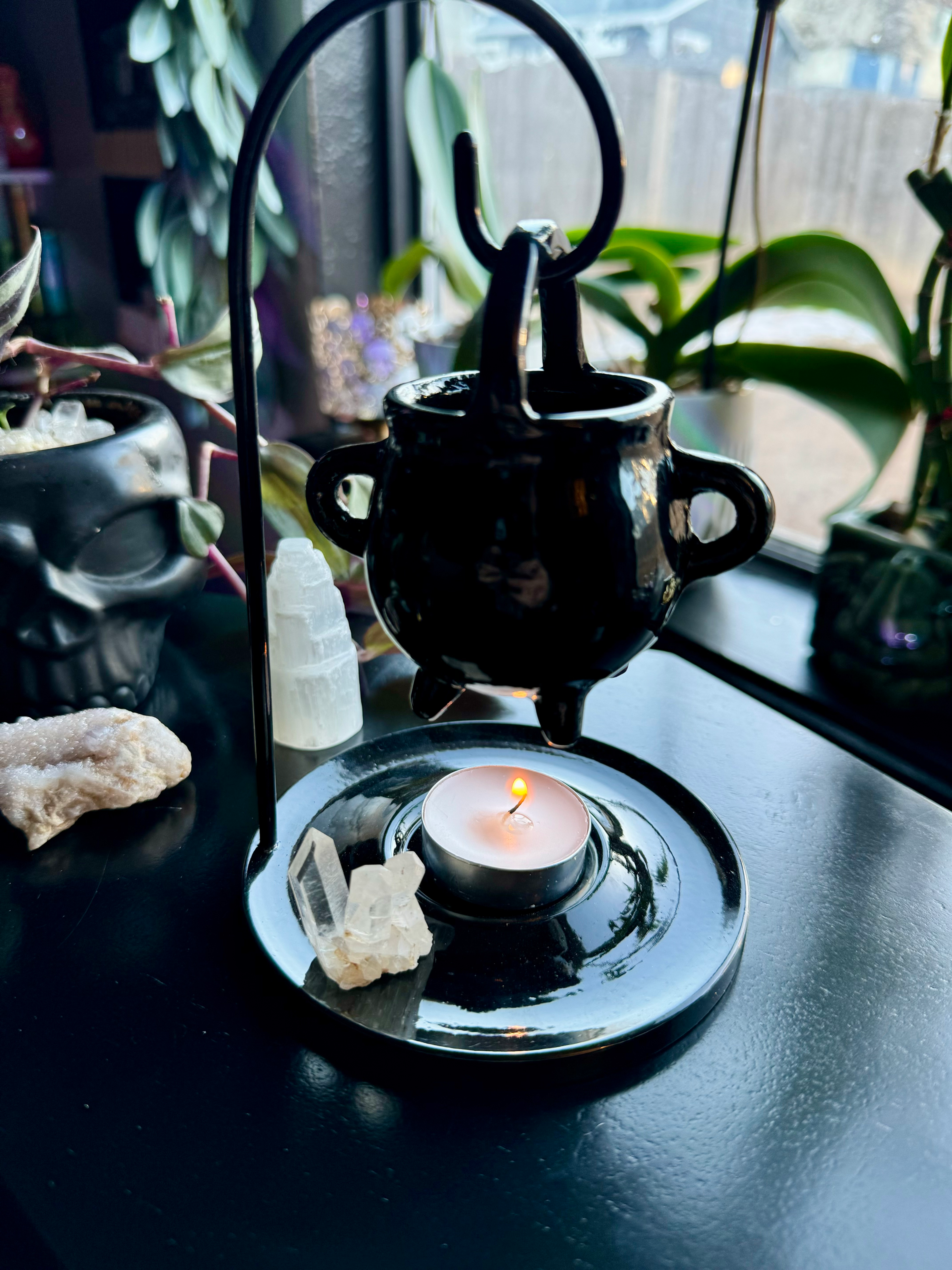 Hanging Cauldron Burner