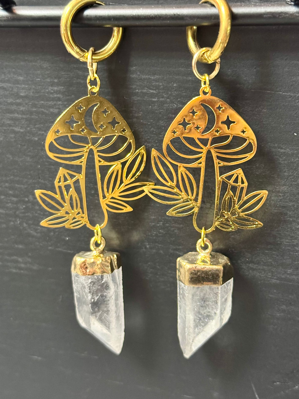 OnThe Forest Floor Gold Earrings