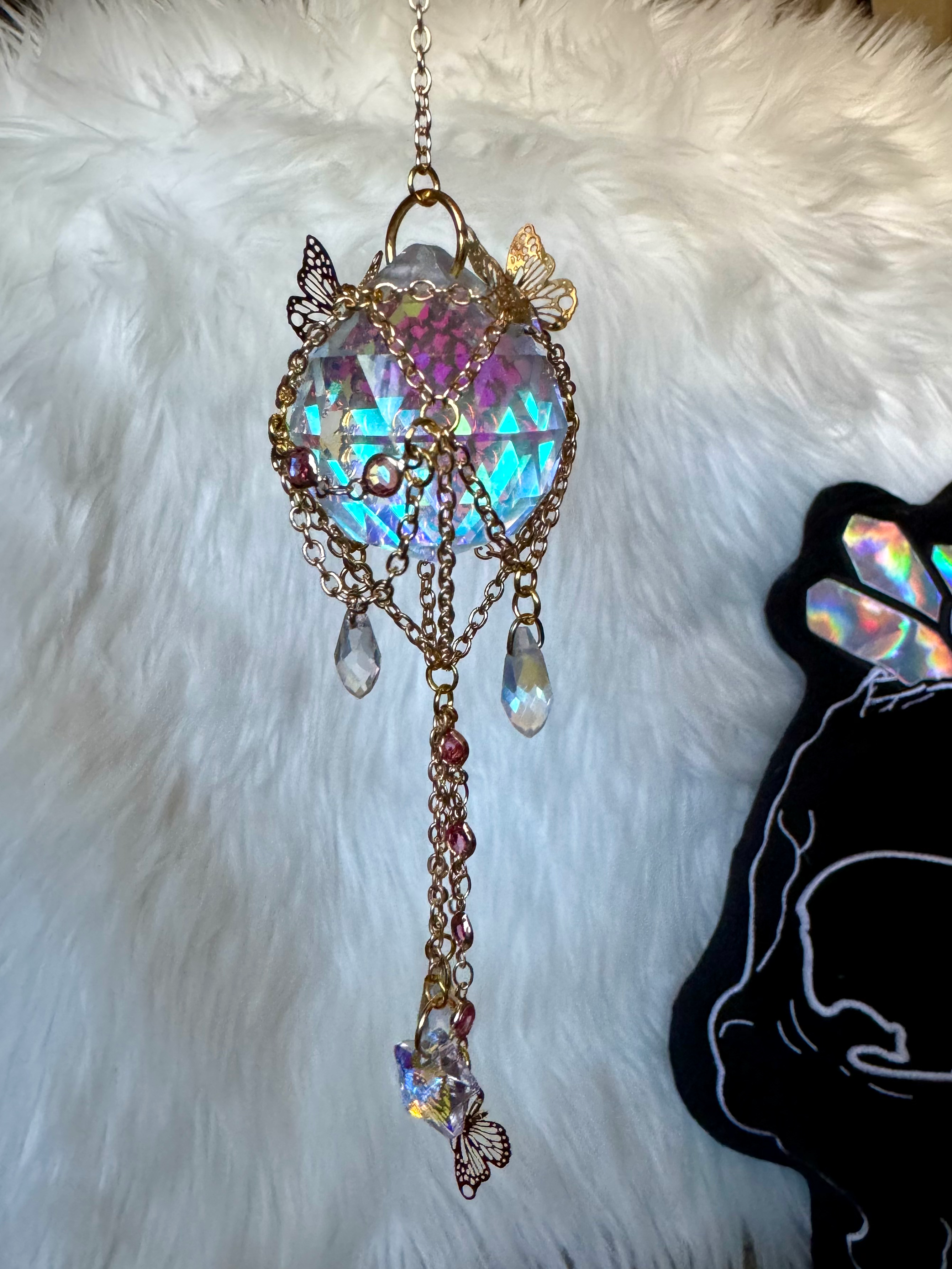 Butterfly Enchantment Crystal Ball
