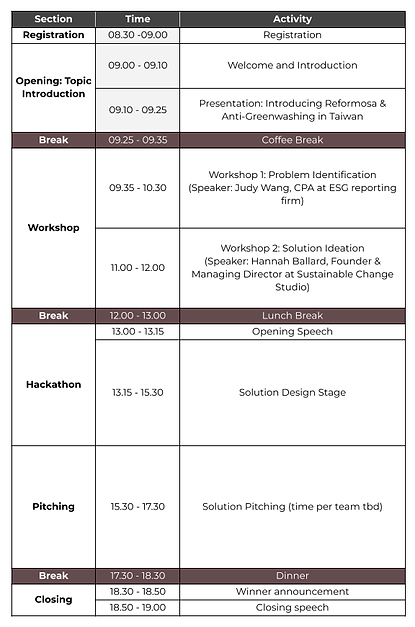 Reformosa Schedule.png