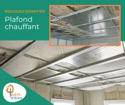 Plafond chauffant