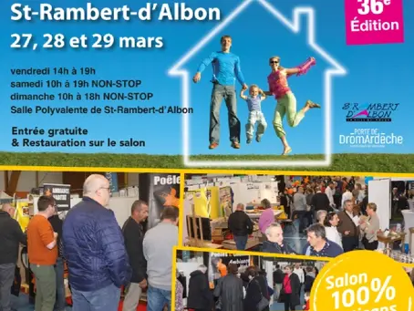 salon de l'habitat de St Rambert d'Albon
