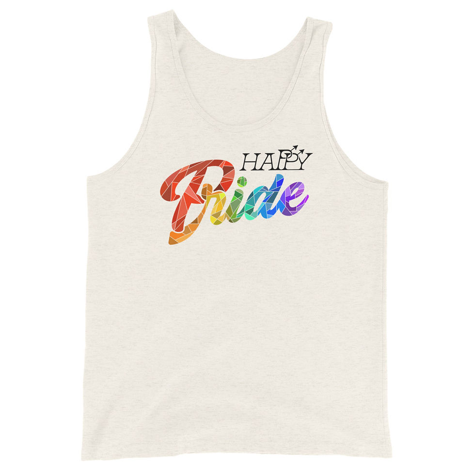 Thumbnail: Happy Pride Tank (White)