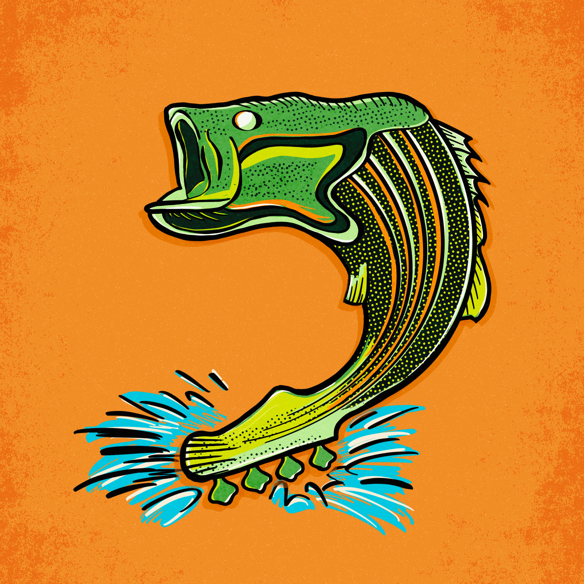 Bass (Bass Guitar/Bass Fish) Graphic Tee