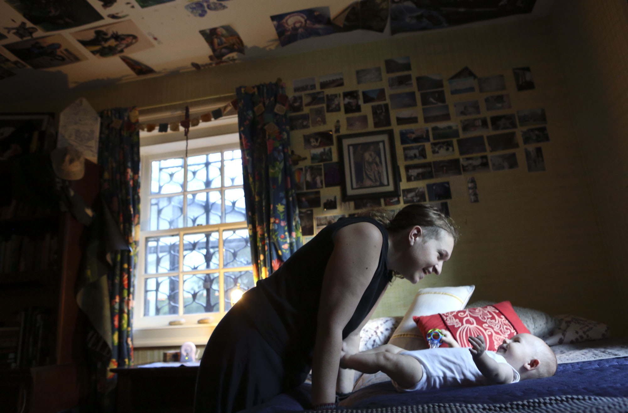 recovering addict, mom with baby