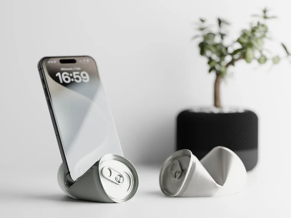 Miniatura: Suporte para Celular Lata Amassada