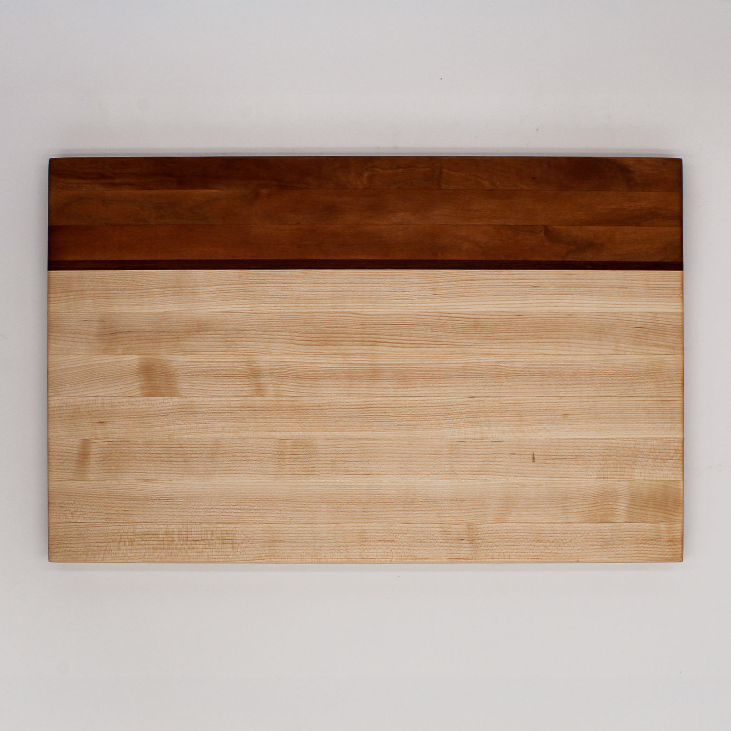 Hard Maple, Cherry and Jatoba Tri-Color Cutting Board
