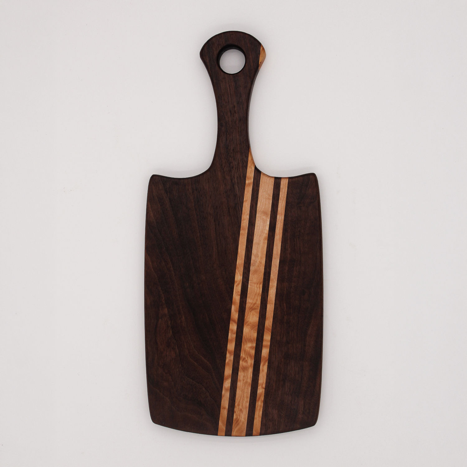 Walnut and Curly Maple Paddle Board