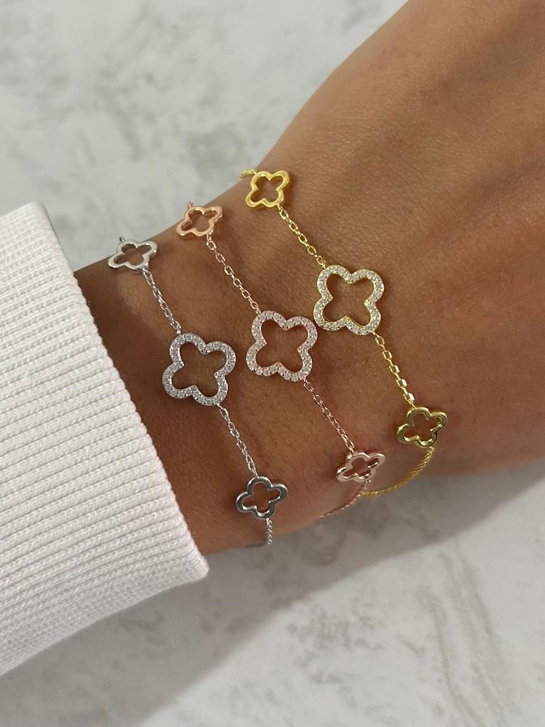 תמונה ממוזערת: צמיד תלתן משולש