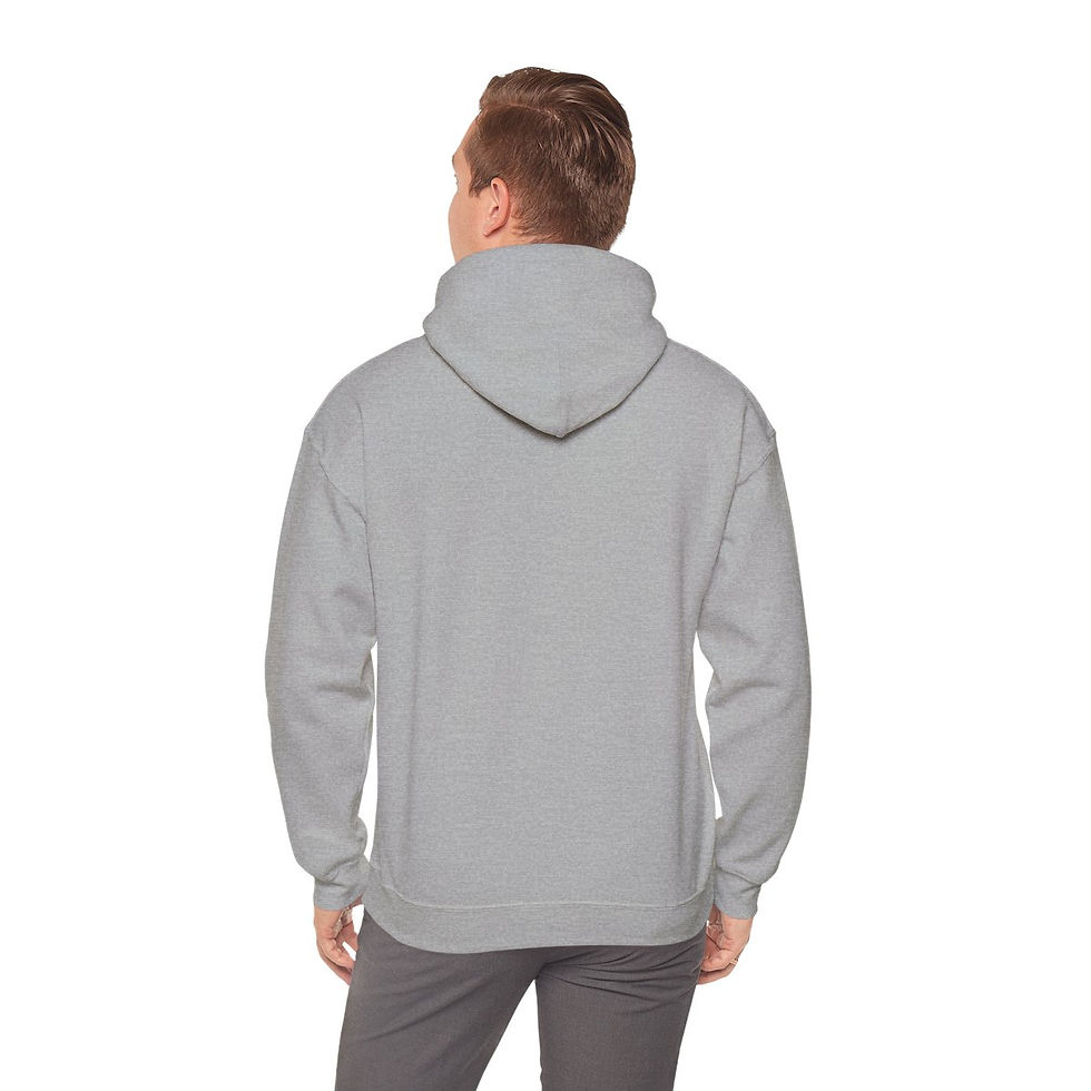 Thumbnail: Sport Grey Hooded Sweatshirt Design #1 (Unisex)