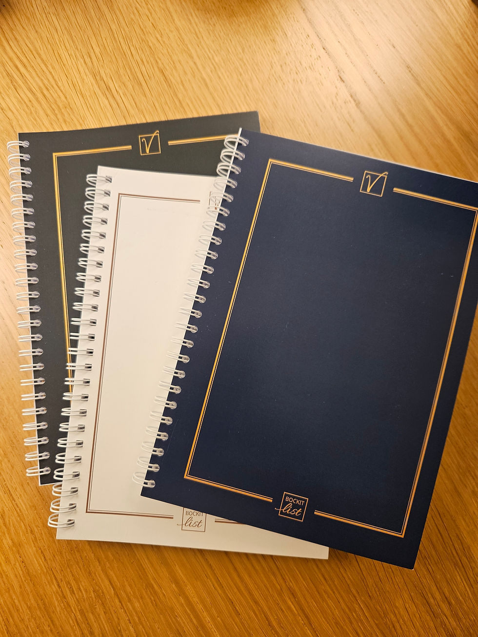 Miniatyrbild: PAKET MED TRE BOCKITLIST