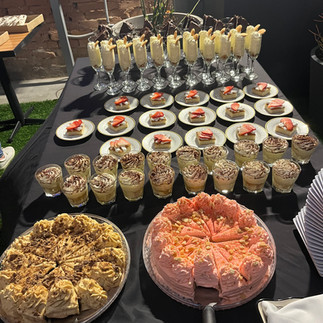 dessert table a The Monica, Tucson