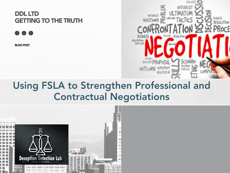 DDL Blog image one side, other side is Grey background, red negotiation lettering and lots of blue words in background