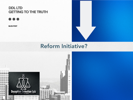 LHS DDL Logo. RHS Blue background (shaded) with down arrow 