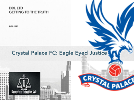 DDL Blog image one side and Crystal Palace logo on other side