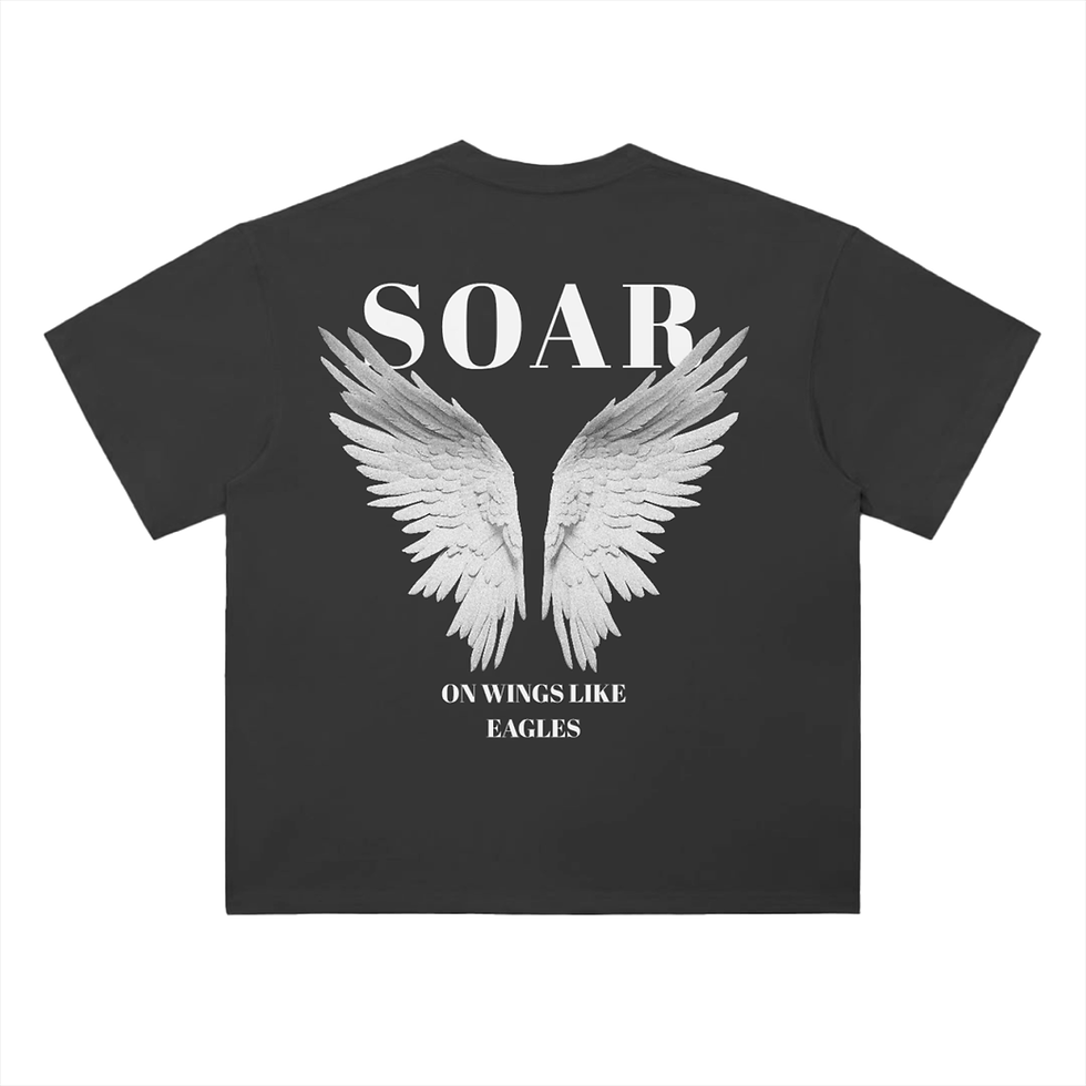 Soar like eagles tee