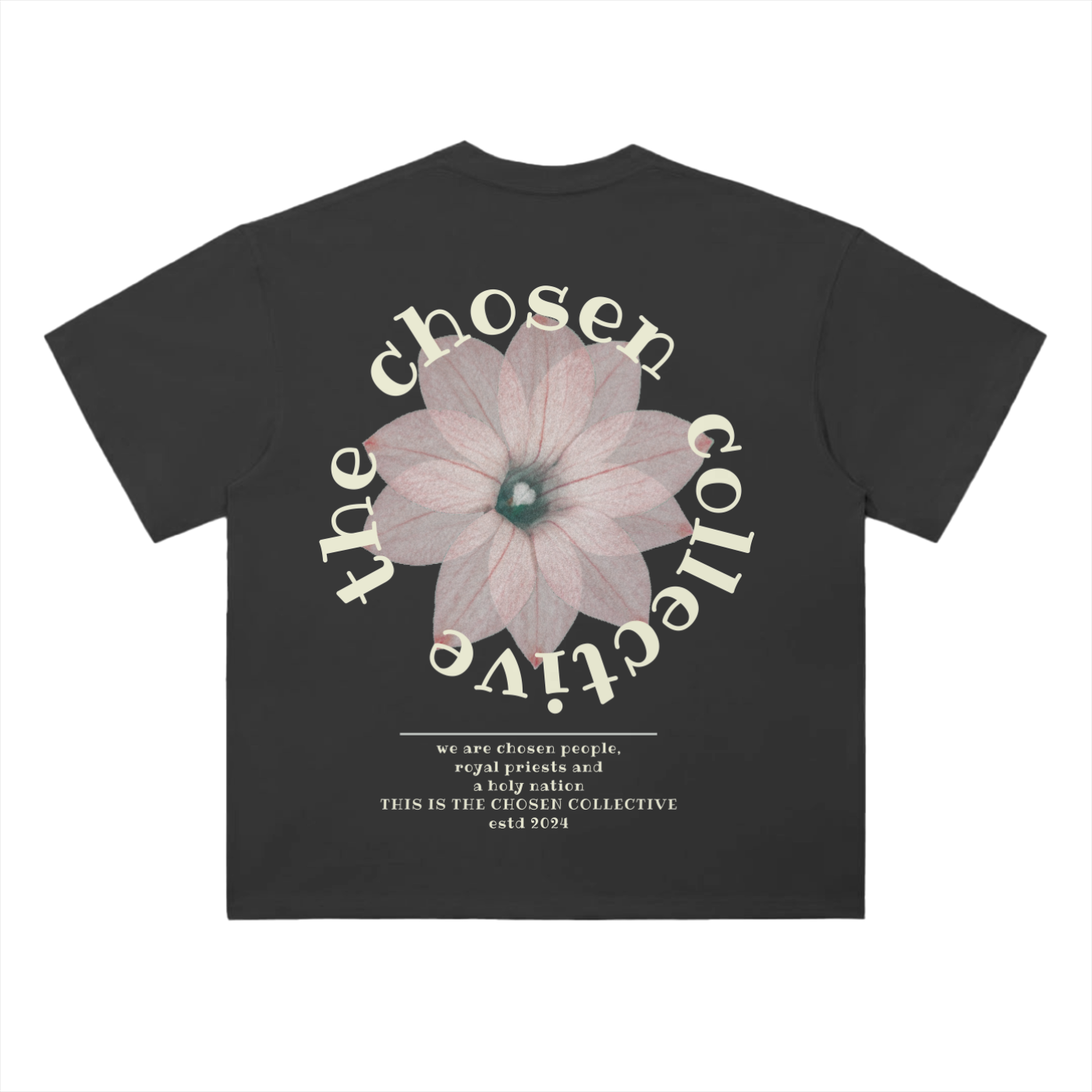 Harebell logo tee - cream version