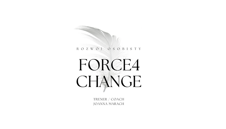 logo, force4change, rozwój osobisty, siła do zmian