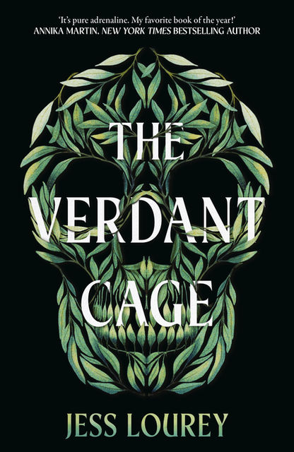The Verdant Cage by Jess Lourey book cover