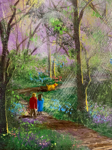 Walking into Spring | Valley Floor Art