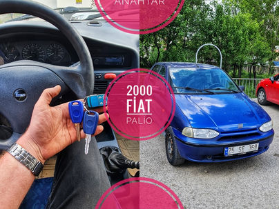 2000 Fiat Palio Kayıptan İmmobilizer Anahtar Yapımı