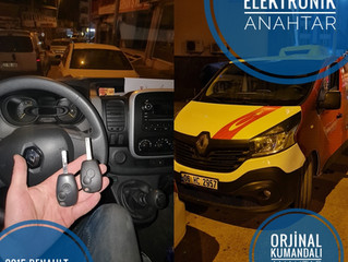 2015 Renault Trafic Orjinal Kumandalı Anahtar Yapımı